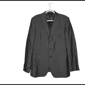 Prada Mohair Blend 3 Button Blazer Sportscoat